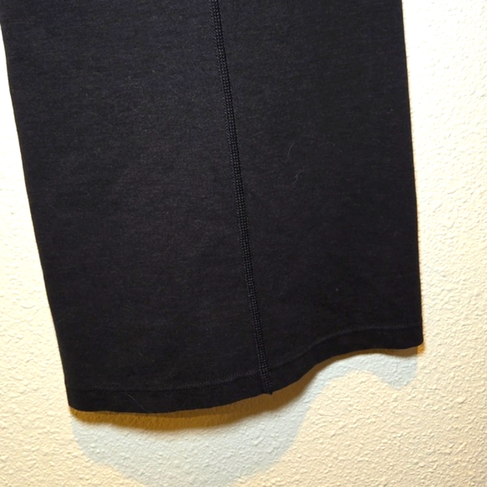 Spanx Slim-X Bagel Buster Flare Yoga Leggings Size Extra Large Black - Picture 4 of 10